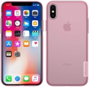 nillkin nature tpu back cover case for apple iphone x pink photo