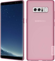 nillkin nature tpu back cover case for samsung galaxy note 8 pink photo
