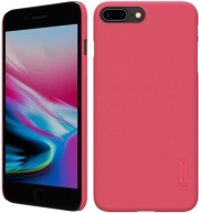 nillkin super frosted shield back cover case for apple iphone 8 plus red photo