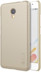 nillkin super frosted shield back cover case for meizu m5c gold photo