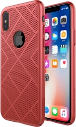 nillkin air back cover case for apple iphone x red photo