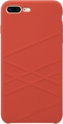nillkin flex back cover case for apple iphone 8 plus red photo