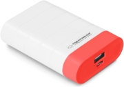 esperanza emp110wr power bank graviton 4800mah white red photo