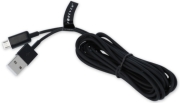 forever micro usb 3m cable black bulk photo