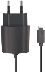 forever wall charger for apple iphone 8 pin lightning 21a black photo