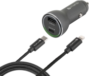 4smarts fast car charger set ipd for iphone ipad photo