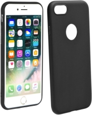 forcell soft back cover case for apple iphone 5 5s se black photo