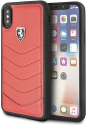 ferrari heritage leather hard case for iphone x red photo