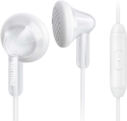 philips she3015wt 00 in ear headphones with mic white photo