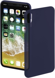 hama 181605 ultra slim cover for apple iphone x dark blue photo