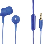 hama 137437 basic in ear headset blue photo