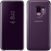 samsung flip case clear view standing cover ef zg960cv for galaxy s9 violet photo