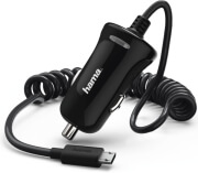 hama 178261 car charger micro usb 24a black photo