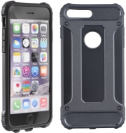 forcell armor back cover case for apple iphone 8 plus black photo