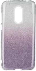 forcell shining back cover case xiaomi redmi 5 plus clear violet photo