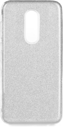 forcell shining back cover case xiaomi redmi 5 plus silver photo