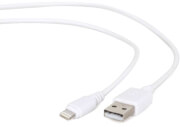 cablexpert cc usb2 amlm w 01m usb to 8 pin sync and charging cable 01m white photo