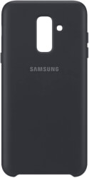 samsung dual layer cover ef pa605cb for galaxy a6 plus 2018 black photo