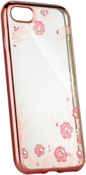 forcell diamond back cover case for huawei p20 pink gold photo