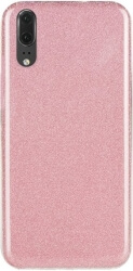forcell shining back case for huawei p20 pink photo