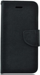 fancy book flip case for motorola moto g5s plus black photo