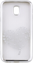 beeyo hearts tree back cover case for lg k10 silver photo