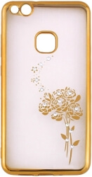 beeyo roses back cover case for huawei p20 lite gold photo