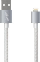 beeyo twine cable for apple iphone white photo