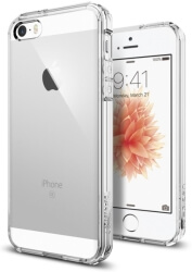 spigen sgp ultra hybrid clear back cover case for apple iphone 5 5s se transparent photo