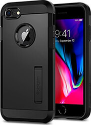 spigen tough armor 2 back cover case for apple iphone 7 8 black photo