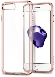 spigen ultra hybrid 2 back cover case for apple iphone 7 8 plus rose photo