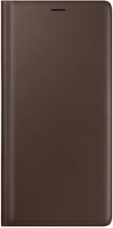 samsung leather view cover ef wn960la for galaxy note 9 brown photo