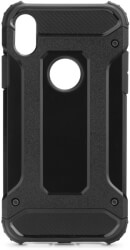 forcell armor back cover case for apple iphone xr black photo