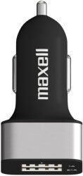 maxell 12v double usb car charger max854981 photo