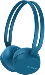 sony wh ch400 wireless bluetooth headset blue photo