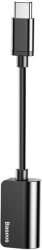 baseus adapter usb type c to usb type c mini jack 35mm black photo baseus adapter usb type c to usb type c mini jack 35mm black photo