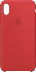 apple mrwh2zm a iphone xs max silicone case product red photo