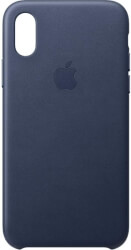 apple mrwn2zm a iphone xs leather case midnight blue photo