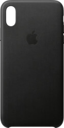 apple mrwt2zm a iphone xs max leather case black photo