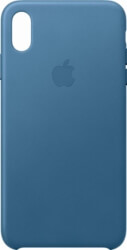 apple mtew2zm a iphone xs max leather case cape cod blue photo