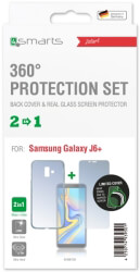 4smarts 360 protection set limited cover for samsung galaxy j6 clear photo