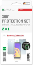 4smarts 360 protection set limited cover for samsung galaxy j4 clear photo