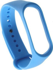 loyraki smart watch xiaomi mi band 3 mi band 4 silicone wrist strap blue photo