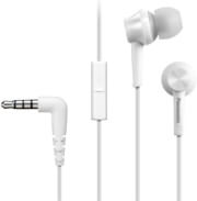panasonic rp tcm115e w in ear headphones with in line mic white photo