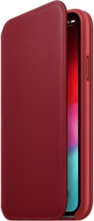 apple mrwx2 iphone xs leather folio book case productred photo