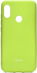roar colorful jelly back cover case for xiaomi mi a2 lite lime photo