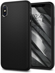 spigen liquid air back cover case for apple iphone x xs matte black photo