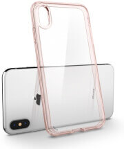 spigen ultra hybrid back cover case for iphone xs max rose crystal photo