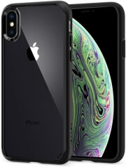 spigen ultra hybrid back cover case for apple iphone x xs matte black photo