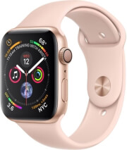 apple watch 4 mu6f2 44mm gold aluminum case with pink sand sport band photo